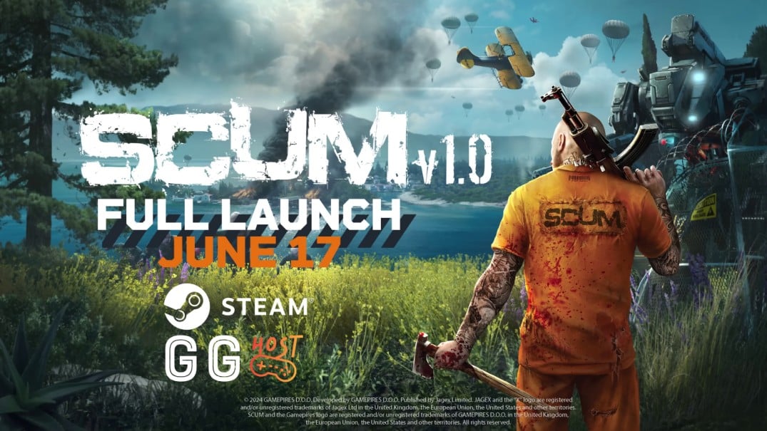 SCUM Game Server Hosting Rental - GG Host