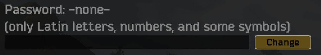 Duckside Server Password Setting
