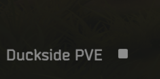 Duckside PvE PvP Settings