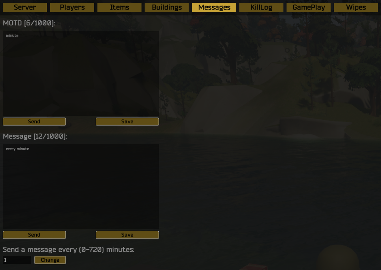 Duckside MOTD Message of the Day Admin Announcements
