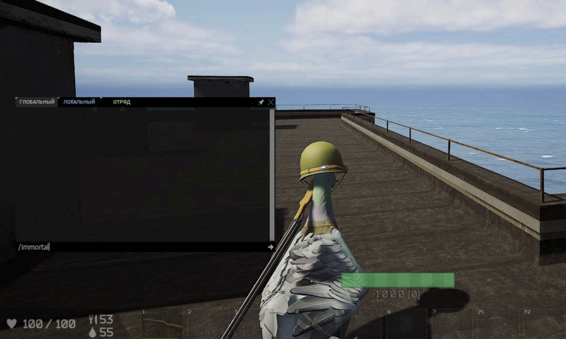 Admin Commands and Cheats